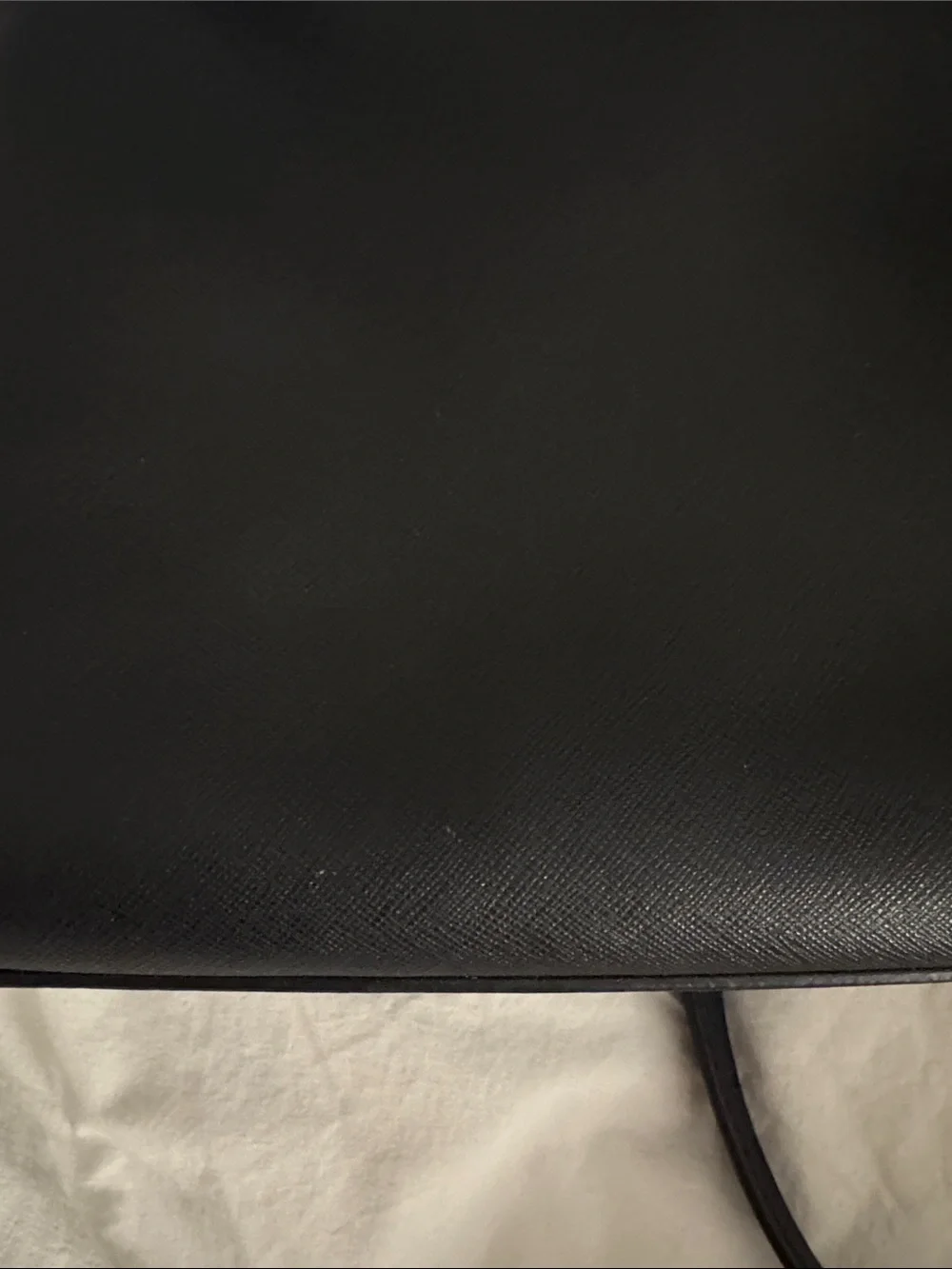 Michael Kors Black Leather Small Crossbody with Gold Hardware